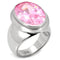 Cheap Rings TK118 Stainless Steel Ring with AAA Grade CZ in Rose