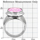 Cheap Rings TK118 Stainless Steel Ring with AAA Grade CZ in Rose