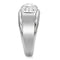 Mens Stainless Steel Rings TK119 Stainless Steel Ring with Crystal