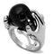 Mens Stainless Steel Rings TK1206 Two-Tone Stainless Steel Ring with Epoxy