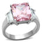 Cheap Rings TK1224 Stainless Steel Ring with AAA Grade CZ in Rose