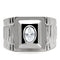 Mens Stainless Steel Rings TK122 Stainless Steel Ring with AAA Grade CZ