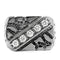 Mens Stainless Steel Rings TK124 Stainless Steel Ring with AAA Grade CZ