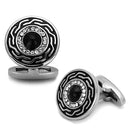 Cufflinks For Men TK1264 Stainless Steel Cufflink with Top Grade Crystal