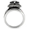 Mens Stainless Steel Rings TK130 Stainless Steel Ring with Synthetic