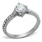 Cheap Rings TK1339 Stainless Steel Ring with AAA Grade CZ