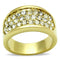 Cheap Gold Rings TK1385 Gold - Stainless Steel Ring with Top Grade Crystal