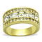 Cheap Gold Rings TK1386 Gold - Stainless Steel Ring with Top Grade Crystal