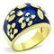 Thin Gold Ring TK1399 Gold - Stainless Steel Ring with Epoxy