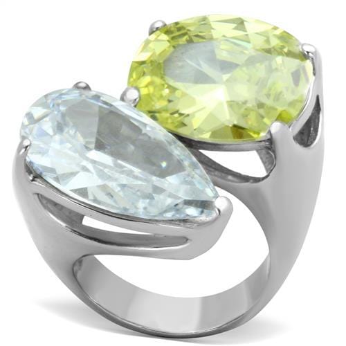 Cheap Wedding Rings TK1424 Stainless Steel Ring with AAA Grade CZ