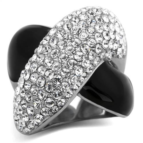 Cheap Wedding Rings TK1427 Stainless Steel Ring with Top Grade Crystal