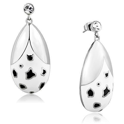 Crystal Drop Earrings TK1462 Stainless Steel Earrings with Crystal