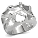 Pinky Rings For Women TK146 Stainless Steel Ring