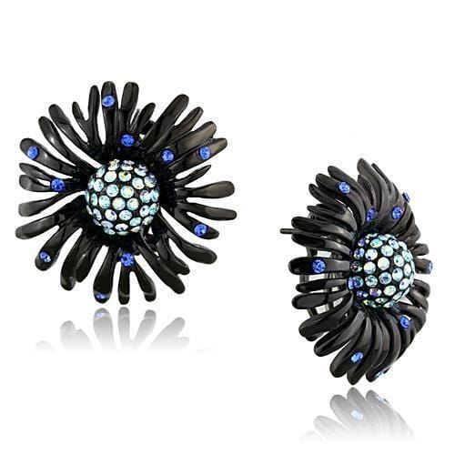 Stud Earrings For Women TK1476 - Stainless Steel Earrings with Crystal