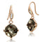 Gold Drop Earrings TK1509 Rose Gold - Stainless Steel Earrings