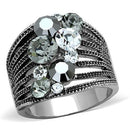 Cheap Wedding Rings TK1521 Stainless Steel Ring with Top Grade Crystal