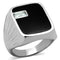 Mens Stainless Steel Rings TK1598 Stainless Steel Ring with AAA Grade CZ