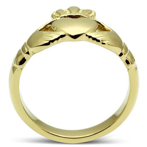 Simple Gold Rings TK160G Gold - Stainless Steel Ring