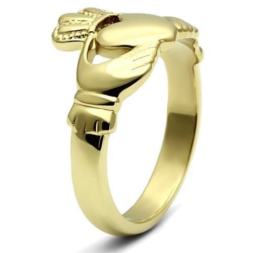 Simple Gold Rings TK160G Gold - Stainless Steel Ring