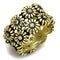 Simple Gold Rings TK1626 Gold - Stainless Steel Ring with AAA Grade CZ