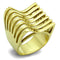 Simple Gold Rings TK1628 Gold - Stainless Steel Ring