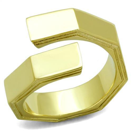 Simple Gold Rings TK1629 Gold - Stainless Steel Ring