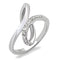 Band Rings TK162 Stainless Steel Ring with Top Grade Crystal