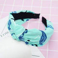 Top Knot Turban Twist Hairband Retro Elastic Hair Hoop Headwrap Headband for Women Print Headdress Accessories AExp