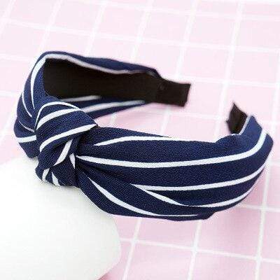 Top Knot Turban Twist Hairband Retro Elastic Hair Hoop Headwrap Headband for Women Print Headdress Accessories