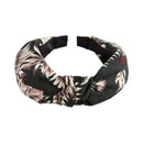 Top Knot Turban Twist Hairband Retro Elastic Hair Hoop Headwrap Headband for Women Print Headdress Accessories AExp