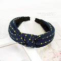 Top Knot Turban Twist Hairband Retro Elastic Hair Hoop Headwrap Headband for Women Print Headdress Accessories AExp