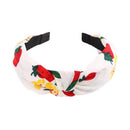 Top Knot Turban Twist Hairband Retro Elastic Hair Hoop Headwrap Headband for Women Print Headdress Accessories AExp