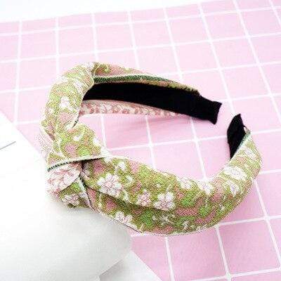 Top Knot Turban Twist Hairband Retro Elastic Hair Hoop Headwrap Headband for Women Print Headdress Accessories AExp