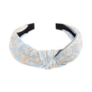Top Knot Turban Twist Hairband Retro Elastic Hair Hoop Headwrap Headband for Women Print Headdress Accessories AExp