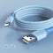 TOPK Micro USB Type C Cable for XiaoMi red mi note 9 3A Fast Charging Liquid Silicone Mobile Phone Data Cable for Samsung Huawei AExp