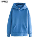 toppies Loose Oversize Hoodies Woman Sweatshirt autumn winter Female fleece hoodies 2020 women Sweat-shirts AExp