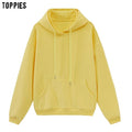toppies womens tracksuits hooded sweatshirts 2020 autumn winter fleece oversize hoodies solid color jackets JadeMoghul Inc. 