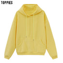 toppies womens tracksuits hooded sweatshirts 2020 autumn winter fleece oversize hoodies solid color jackets JadeMoghul Inc. 
