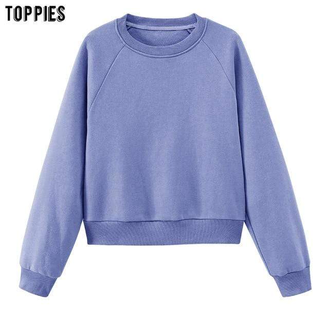 toppies womens tracksuits hooded sweatshirts 2020 autumn winter fleece oversize hoodies solid color jackets JadeMoghul Inc. 