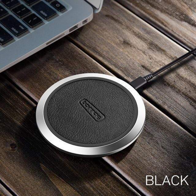 Torras Original Qi Wireless Charger for iPhone X XS Max Slim Fast 10W USB Wireless Charging for Samsung S8 S7 Edge Wireless Pad
