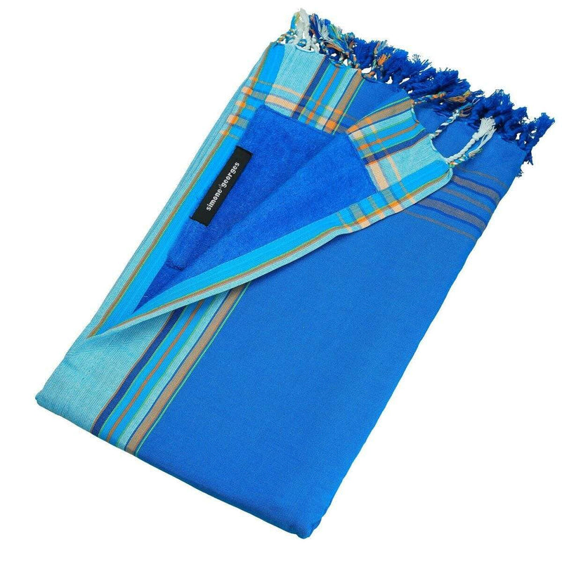 Towels Beach Towels - 0.82" X 1.31" X 0.07" Danube Cotton, Polyester Kikoy-Towel HomeRoots