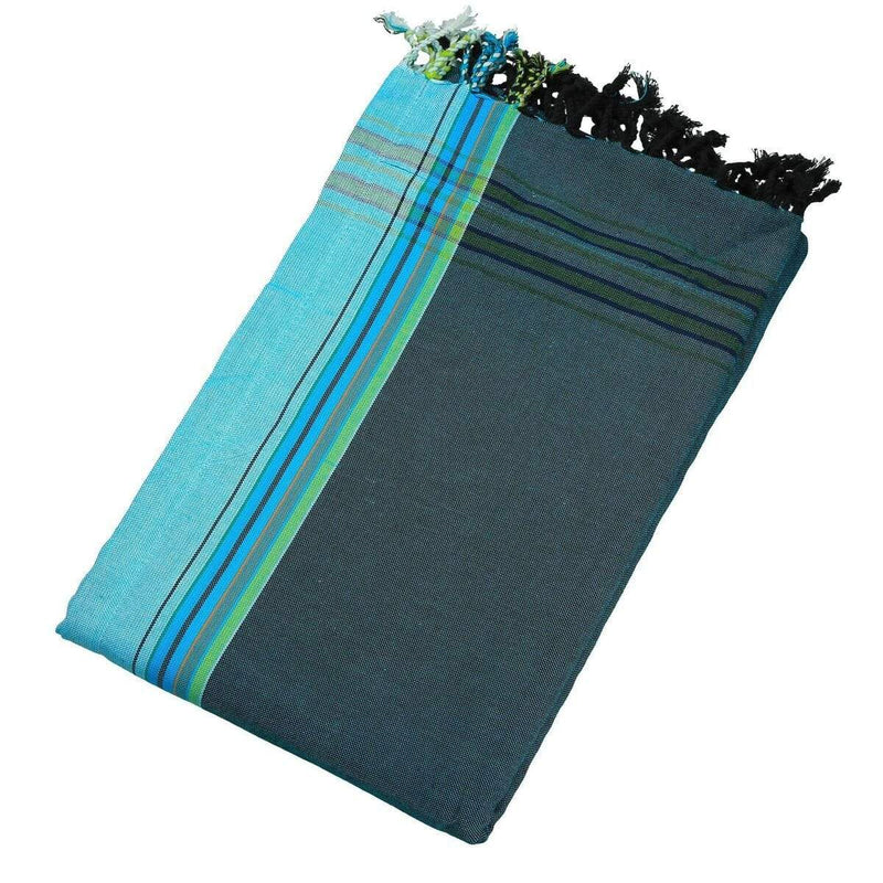 Towels Beach Towels - 0.82" X 1.31" X 0.07" Goa Cotton, Polyester Kikoy-Towel HomeRoots