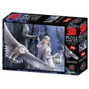 Anne Stokes - Midnight Messenger - 500 Piece - 3D Puzzle