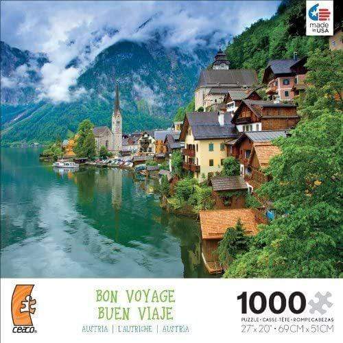 Ceaco Bon Voyage Travel Photographs Austria Jigsaw Puzzle - 1000 Pieces