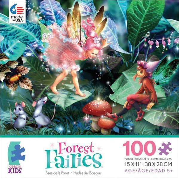 Ceaco Forest Fairies Style #160223 - 100 Piece Puzzle