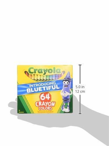 Crayola 64 Crayon Colors [Including Bluetiful]