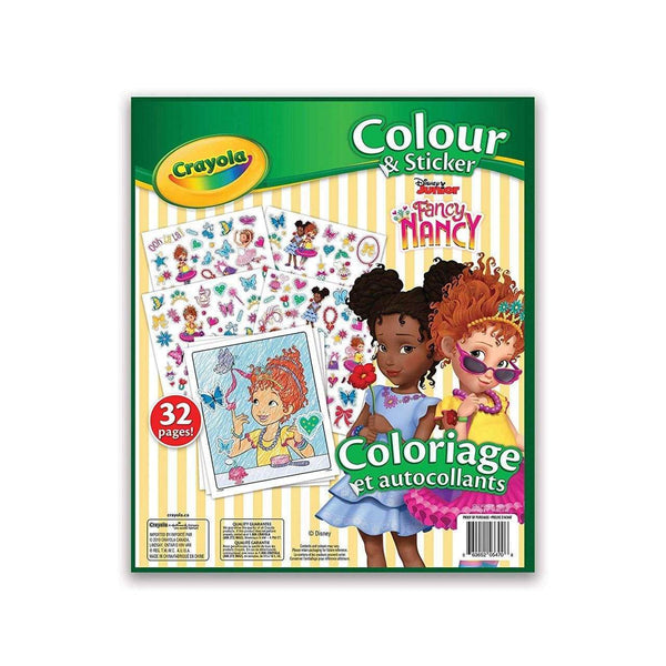 Crayola Colour & Sticker Book - Fancy Nancy
