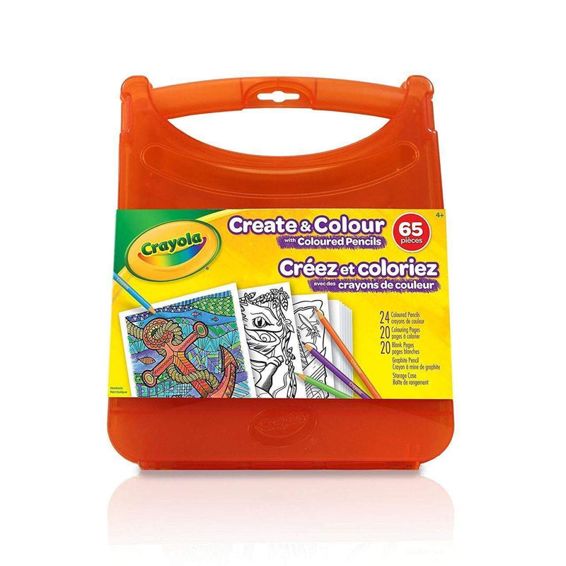 Crayola Create & Colour Coloured Pencils Kit