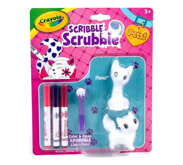 Crayola Scribble Scrubbie Pets - Cats [Fiona and Missy]