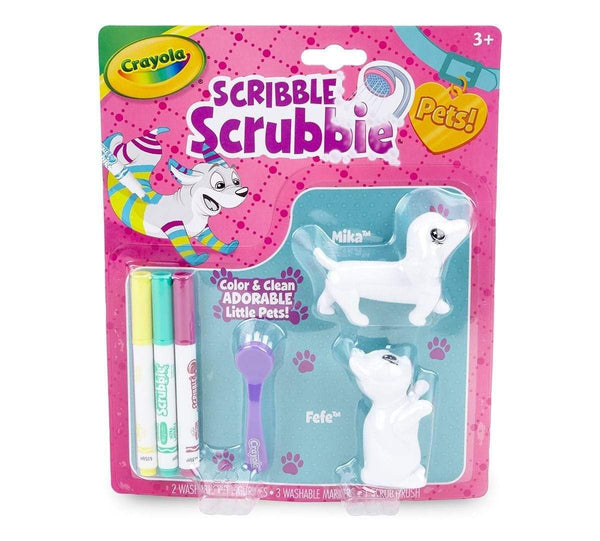 Crayola Scribble Scrubbie Pets - Dog/Cat [Mika and Fefe]